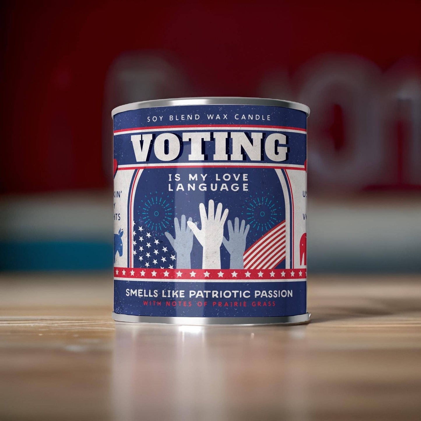 Scents of Accomplishment - Voting is my Love Language 16oz. Candle