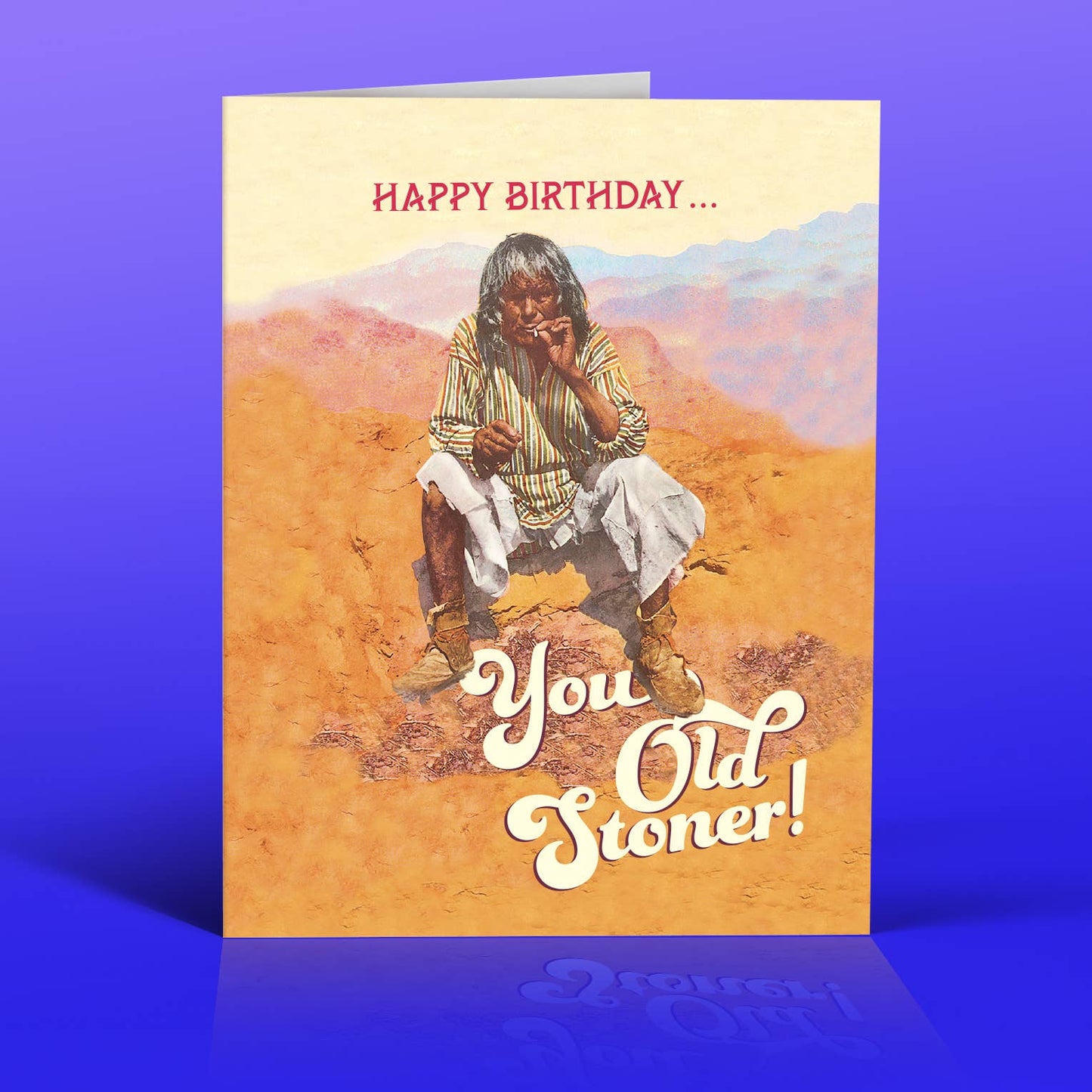 OffensiveDelightful - OLD STONER birthday card