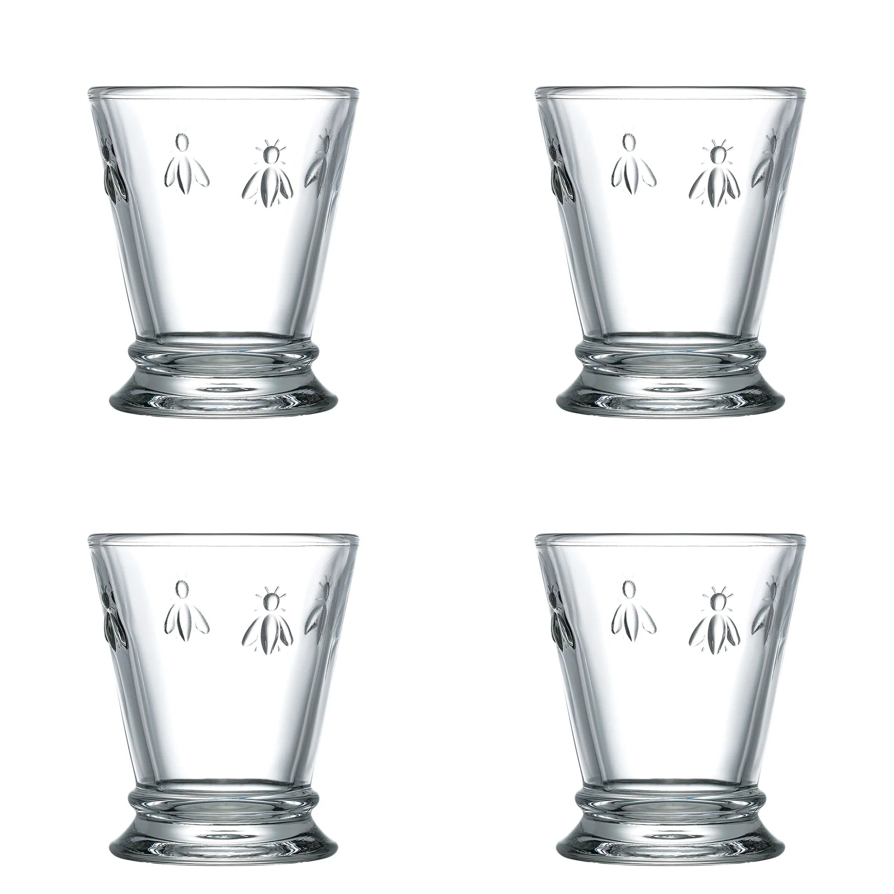 La Rochere Bee Tumblers (Set of 4) - Elegant Drinkware - Tarvos Boutique