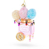 BestPysanky - Cotton Candy Cart Glass Ornament