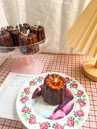 The Wednesday Co - Mi Canelé Candle: RUM VANILLA