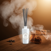 Cereria Molla - Tobacco & Amber White & Gold Premium Reed Diffuser
