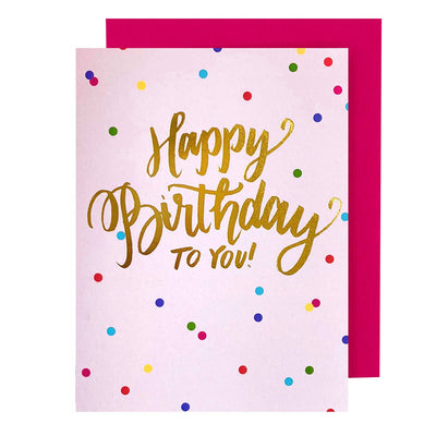 The Social Type - Happy Birthday To You Card