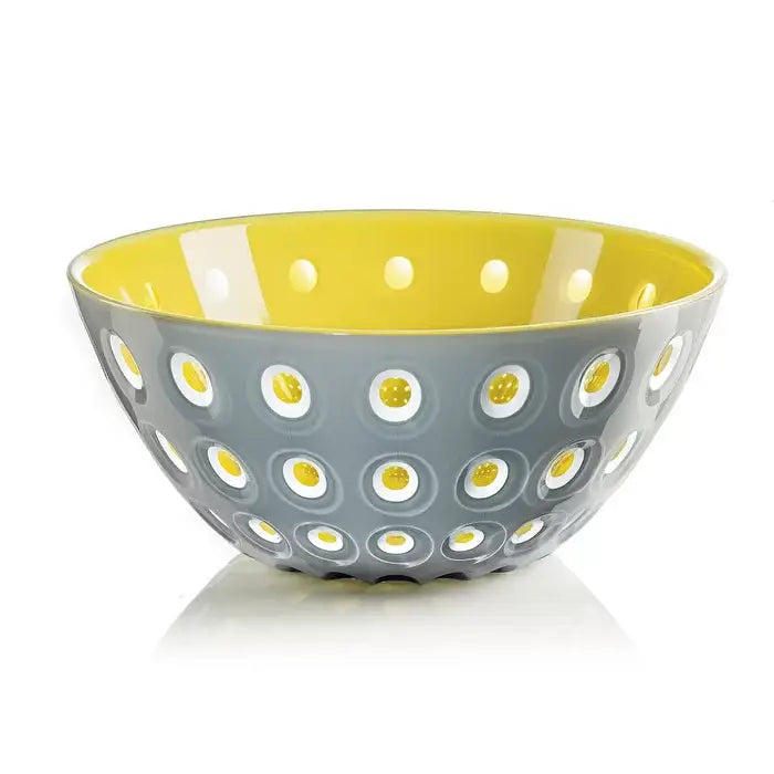 Guzzini - LE MURRINE Large Bowl : 4,33x9,84x9,84 in. / Blue/Orange