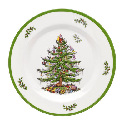 Spode - Spode Christmas Tree Melamine Set of 4 Salad Plates