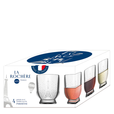 La Rochere Parisienne Tumbler Set - Elegant Glassware - Tarvos Boutique