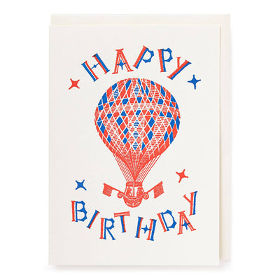 Archivist Gallery - Balloon Birthday Greeting Card