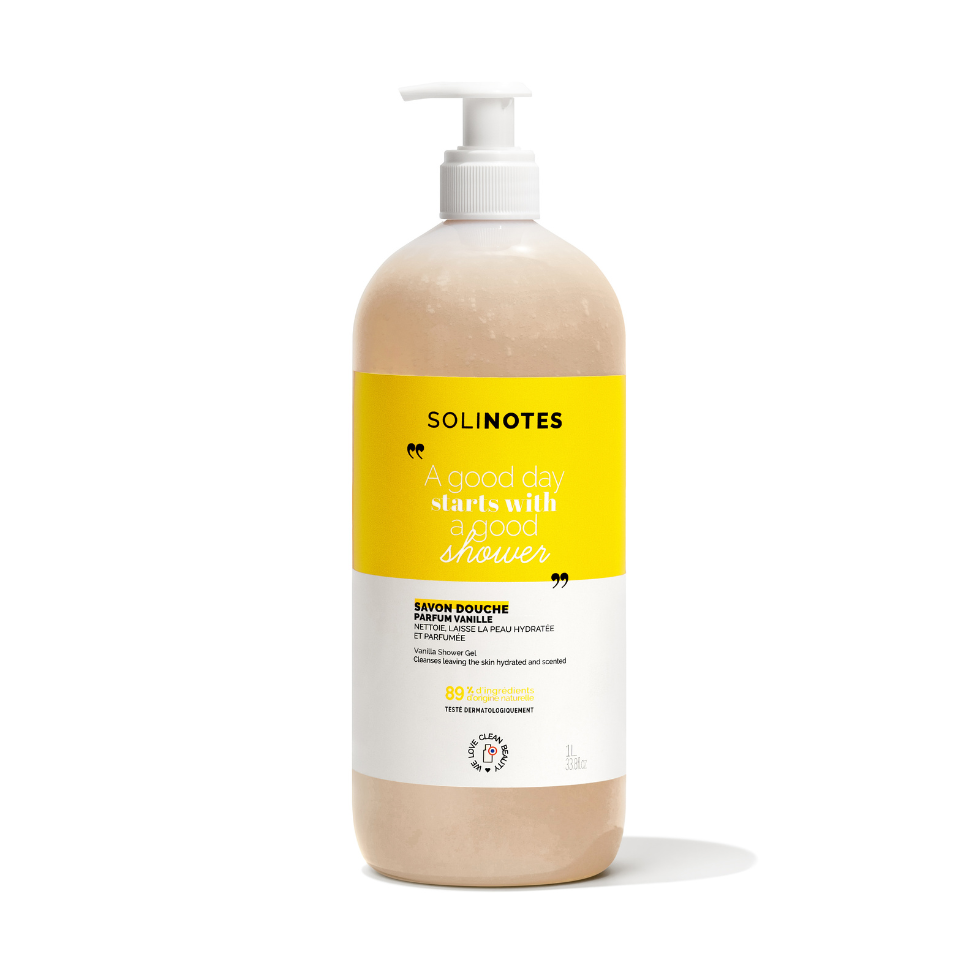 Solinotes - Vanilla Shower Gel - 33.8oz - CLEAN BEAUTY