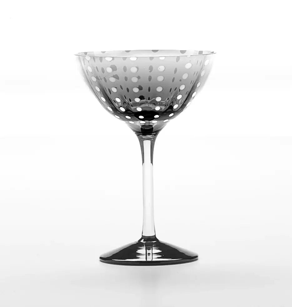 Zafferano America - Perle Cocktail Goblet: Blue