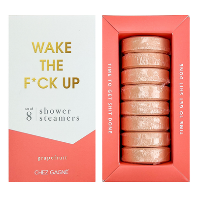 Chez Gagné - Wake The F*ck Up Shower Steamers - Grapefruit