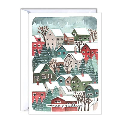 michele maule - Holiday Card - Holiday Houses