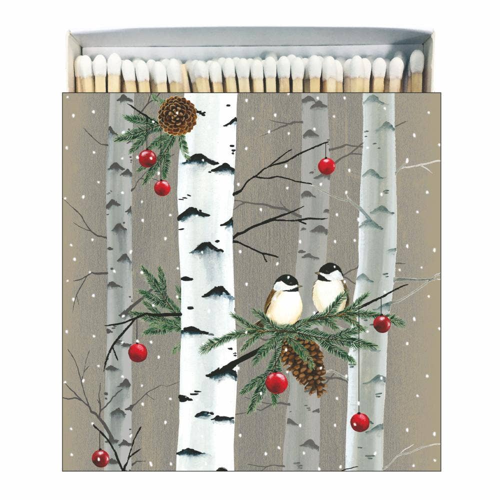 Paperproducts Design - MATCHES, SQUARE-BIRCH & BIRDS