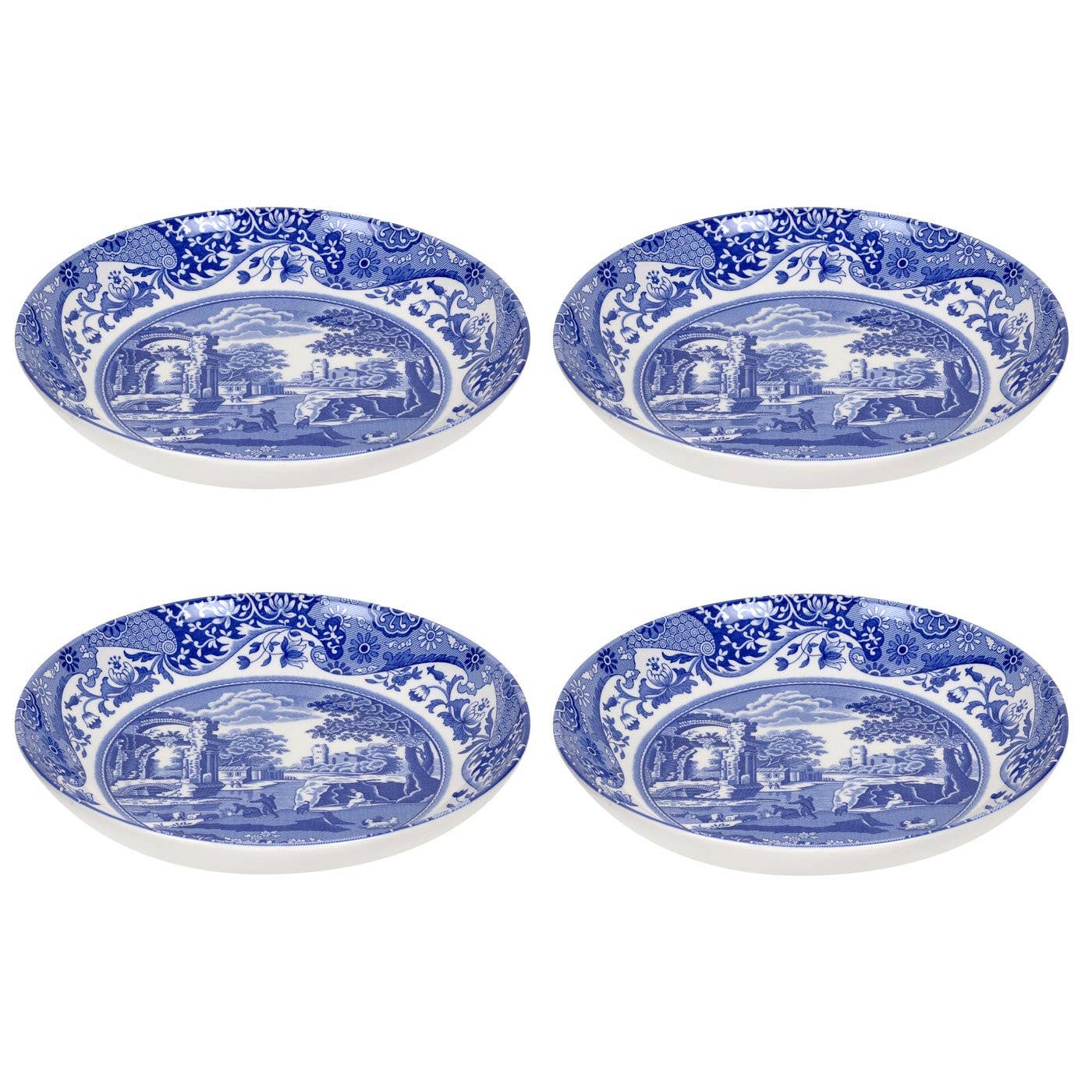 Portmeirion, Spode, Pimpernel, Wrendale Designs - Spode Blue Italian Pasta Bowl 9"