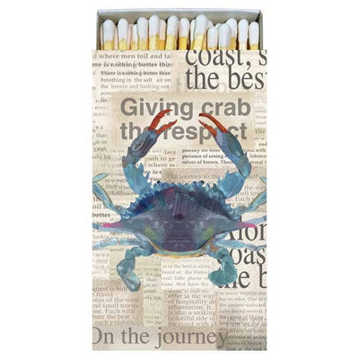 Paperproducts Design - MATCHES-BLUE CRAB