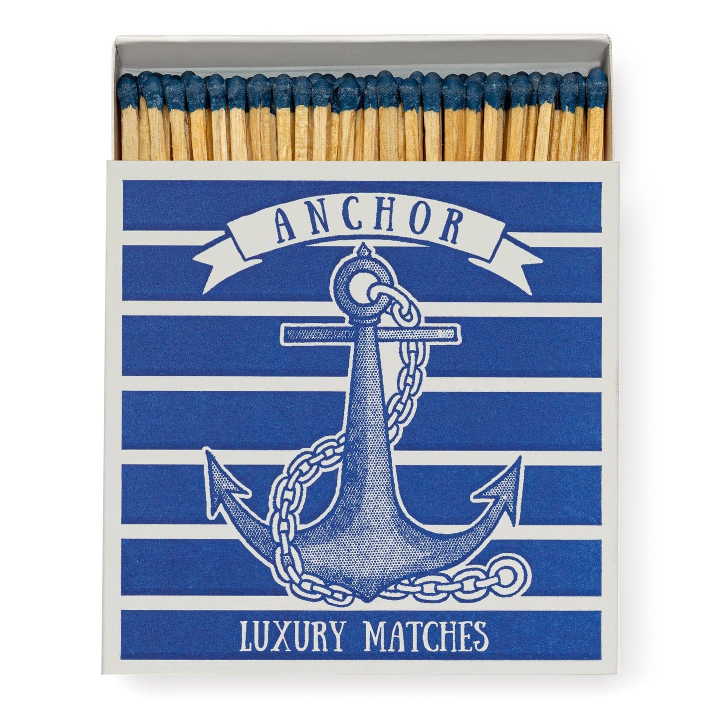 Archivist Gallery - Anchor Square Matchbox - 4x4 - 125 matches