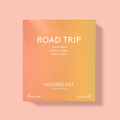 Moodcast Fragrance Co. - Road Trip - 8oz Coconut Wax Candle - Tarvos Boutique