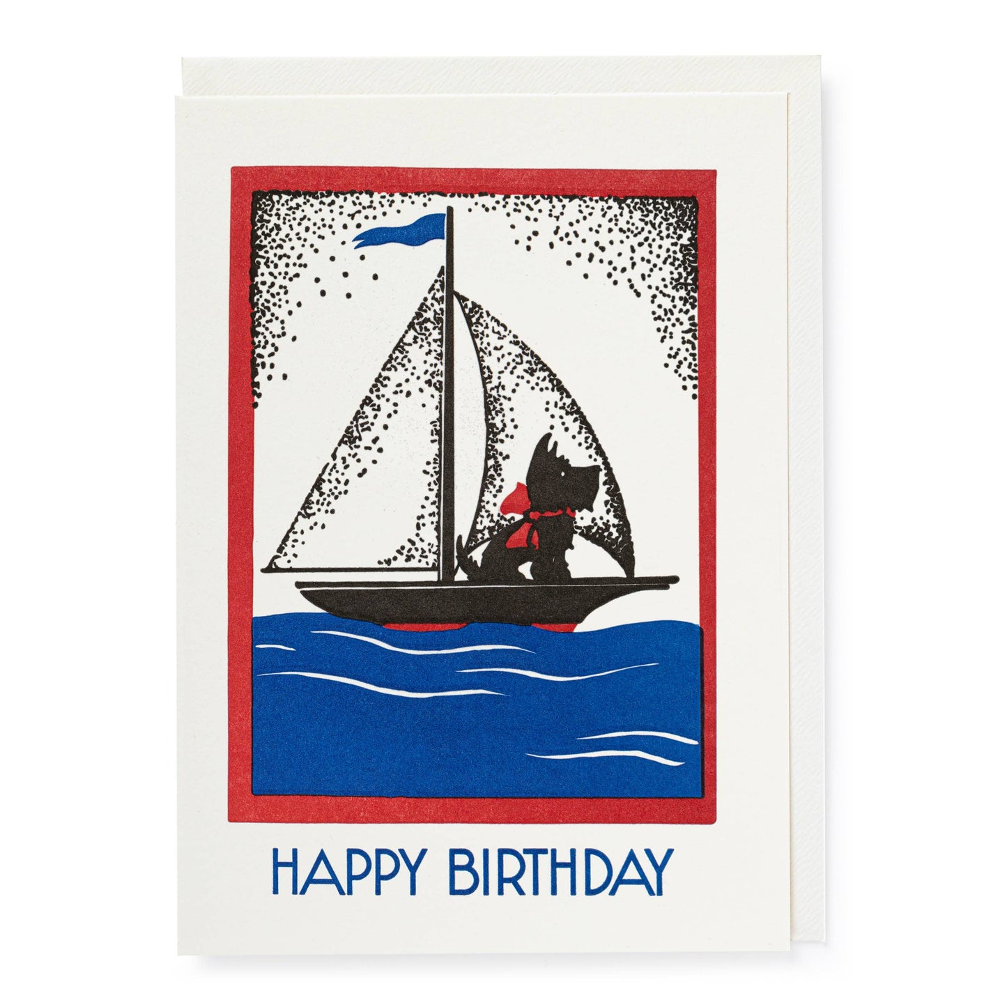 Archivist Gallery - Scottie Dog Happy Birthday Greeting Card