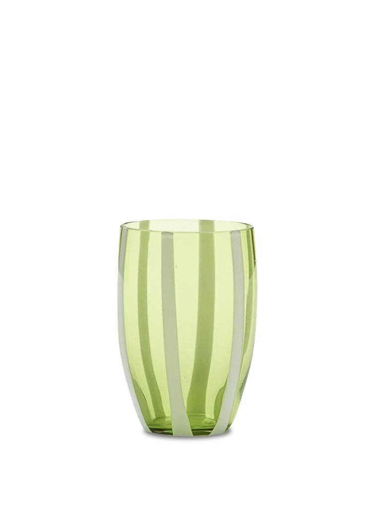 Zafferano America - Gessato tumbler - Aquamarine