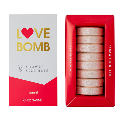 Chez Gagné - Love Bomb Shower Steamers - Santal