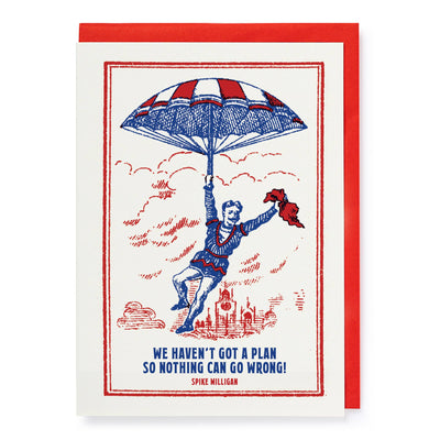 Archivist Gallery - Parachute Greeting Card