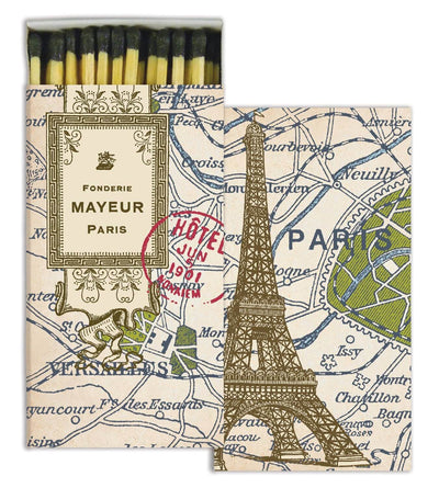 HomArt - Matches - Map - Paris - Tarvos Boutique