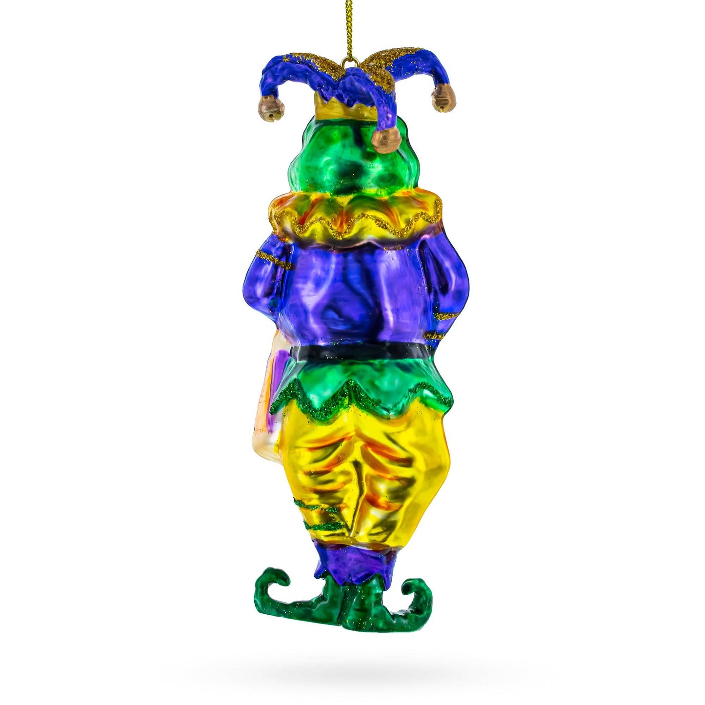 BestPysanky - Frog Jester Glass Ornament