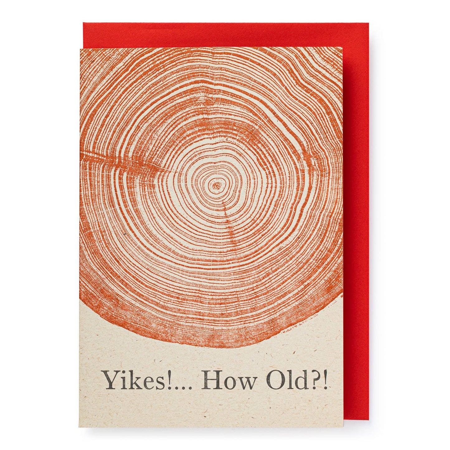 Archivist Gallery - Tree rings Greeting Card