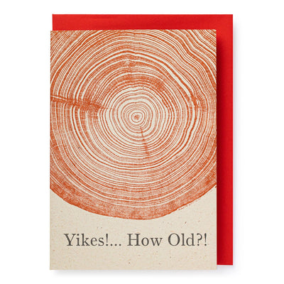 Archivist Gallery - Tree rings Greeting Card