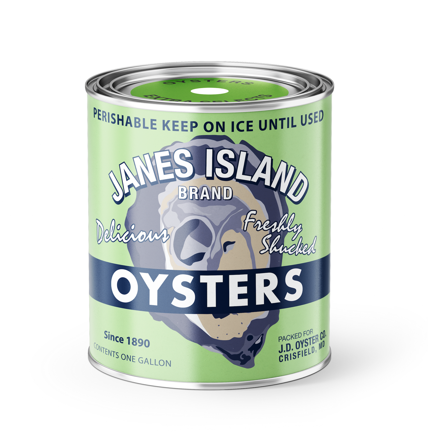 Annapolis Candle - Vintage Janes Island Oyster Style Candle