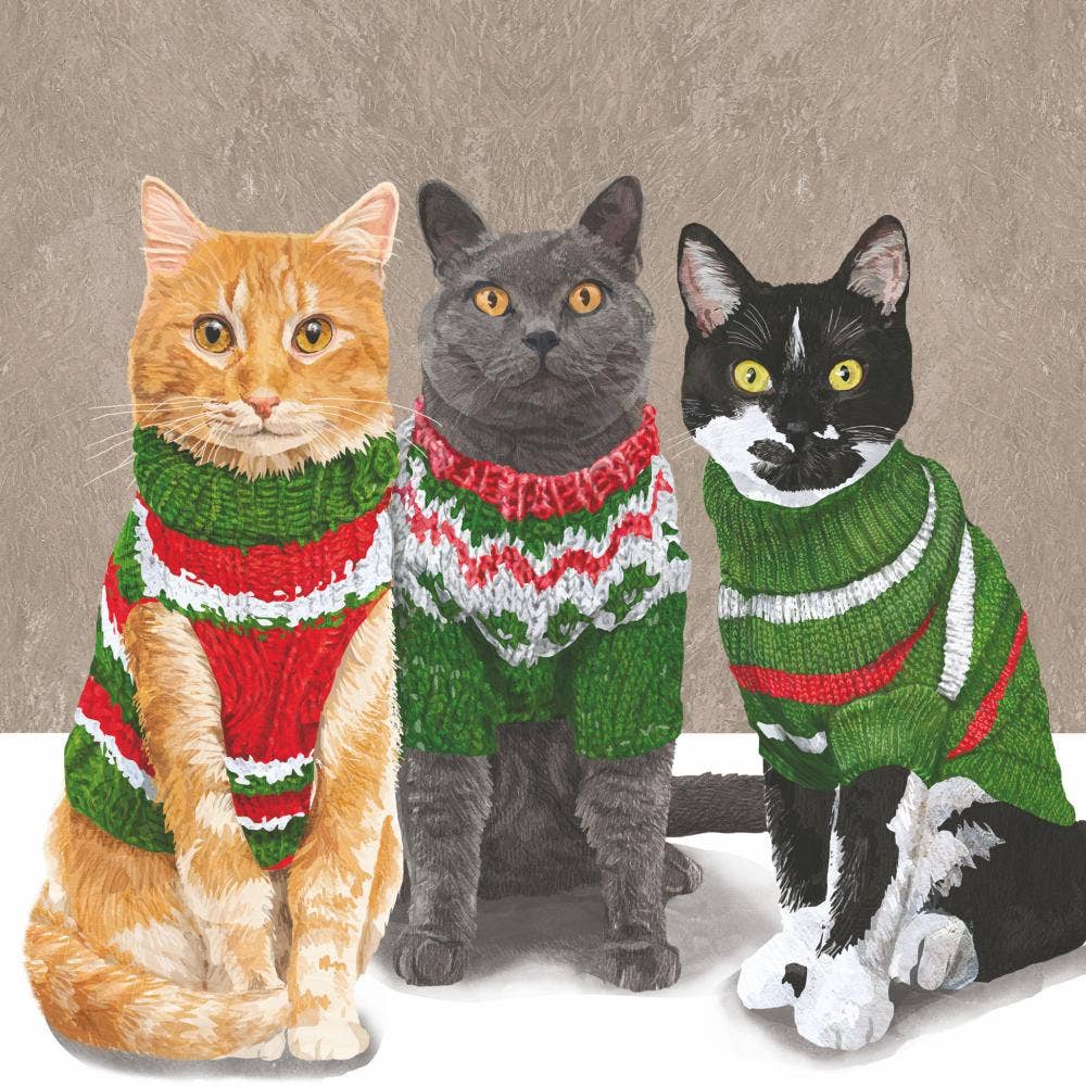 Paperproducts Design - BEV-SWEATER CATS