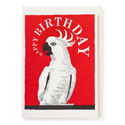 Archivist Gallery - Birthday Cockatoo Greeting Card