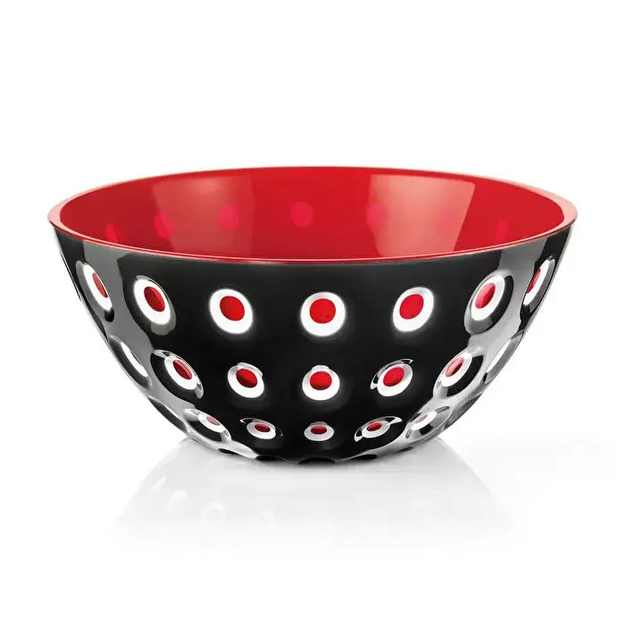 Guzzini - LE MURRINE Large Bowl : 4,33x9,84x9,84 in. / Grey/Yellow