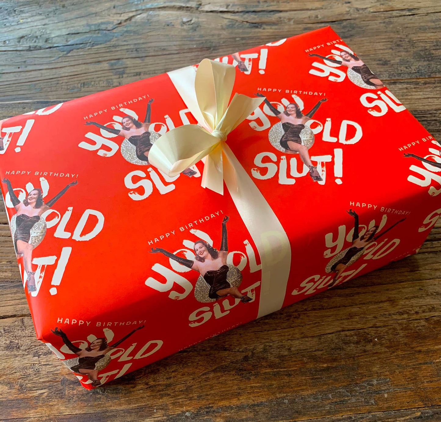 OffensiveDelightful - GIFTWRAP OLD SLUT