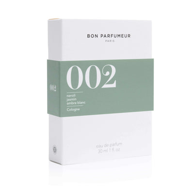 Bon Parfumeur - 002 - neroli jasmine white amber - 1 fl.oz / 30 ml - Tarvos Boutique
