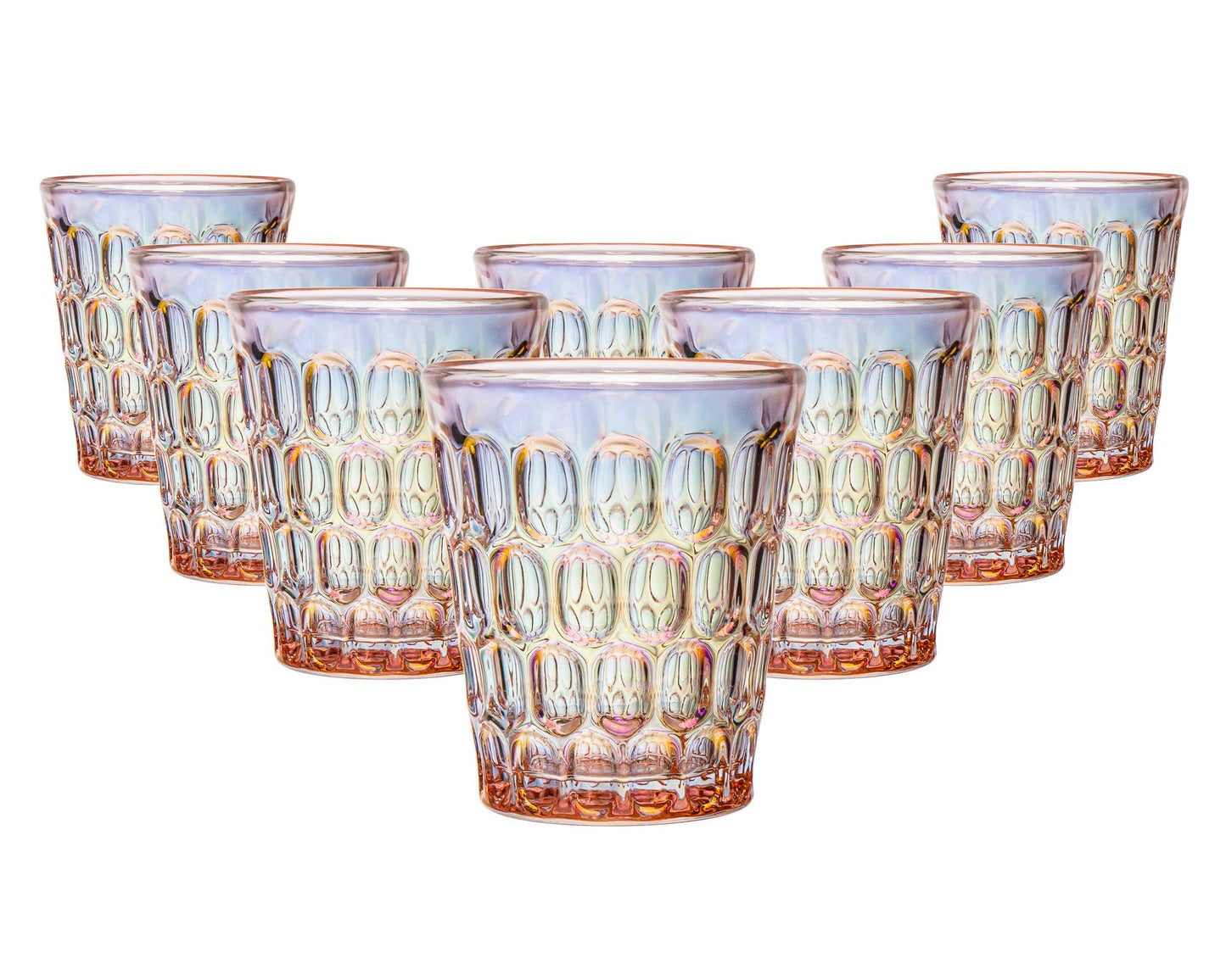 Godinger - Rex Pink Drinkware Sets: Highball