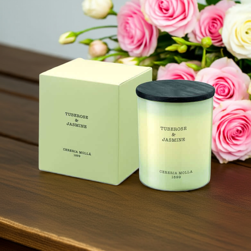 Cereria Molla - Tuberose & Jasmine Candle - 8 oz / 230 g