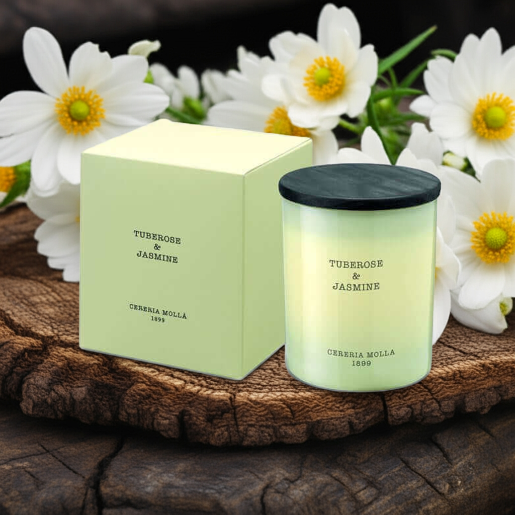 Cereria Molla - Tuberose & Jasmine Candle - 8 oz / 230 g