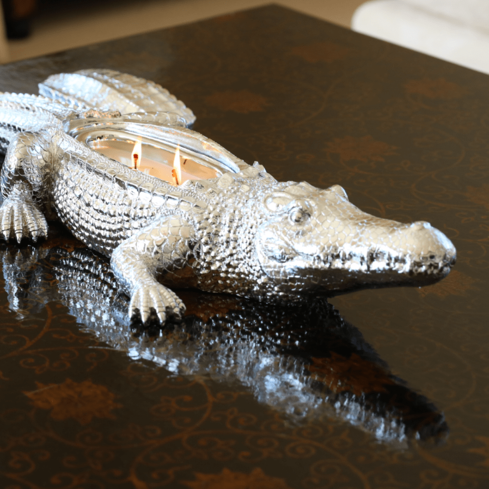 Thompson Ferrier - Silver Grand Alligator Candle