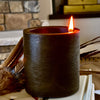 Spiral Light Candles - Amber and Moss