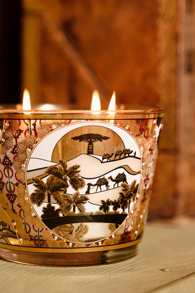 Baobab Collection - SCENTED LIMITED EDITION CANDLE CARAVANE - Fir - Wood Fire - Vetiver