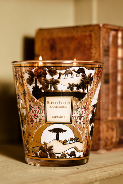 Baobab Collection - SCENTED LIMITED EDITION CANDLE CARAVANE - Fir - Wood Fire - Vetiver