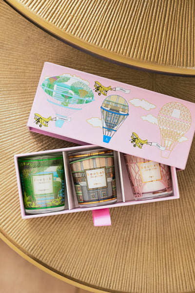 Baobab Collection - TRIO TRAVEL CANDLES SINGAPORE-ATHENS-PARIS