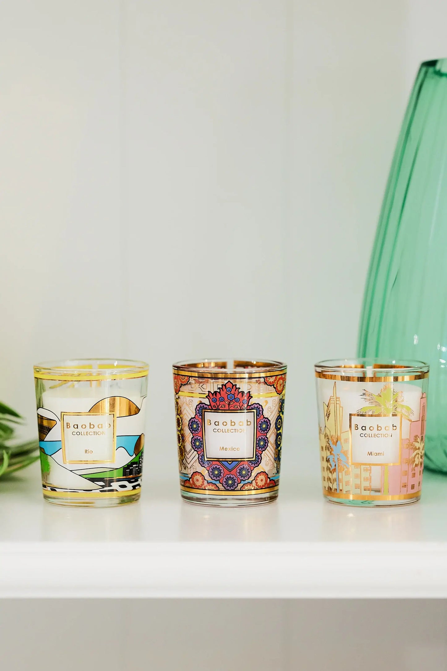 Baobab Collection - TRIO TRAVEL CANDLES RIO-MEXICO-MIAMI - Tarvos Boutique