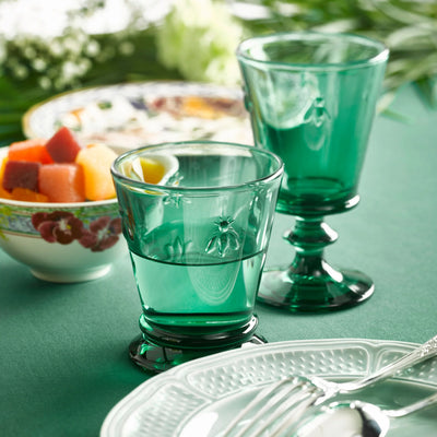 La Rochere - Bee Tumbler - Colored - Set of 6: Emerald - Tarvos Boutique