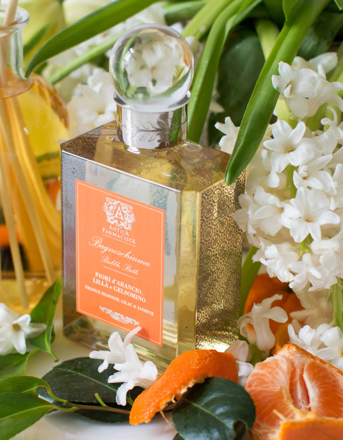 Antica Farmacista - Orange Blossom, Lilac & Jasmine Bubble Bath