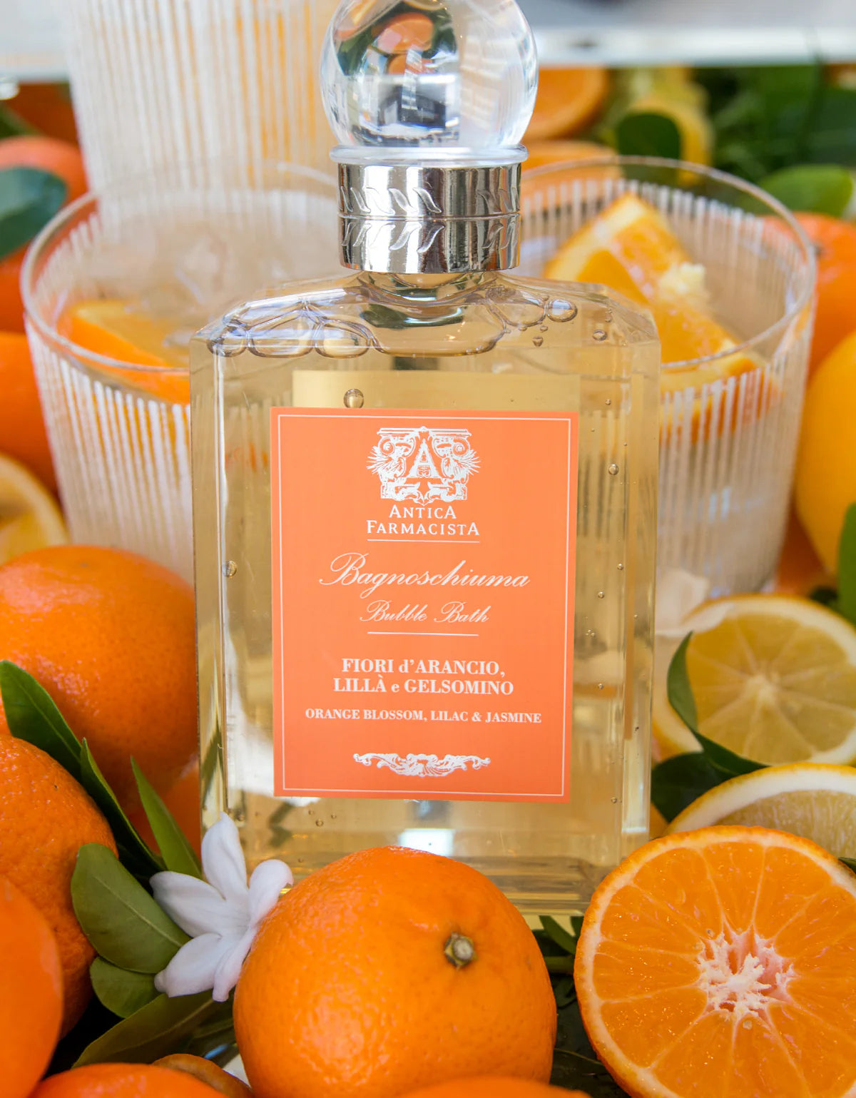 Antica Farmacista - Orange Blossom, Lilac & Jasmine Bubble Bath