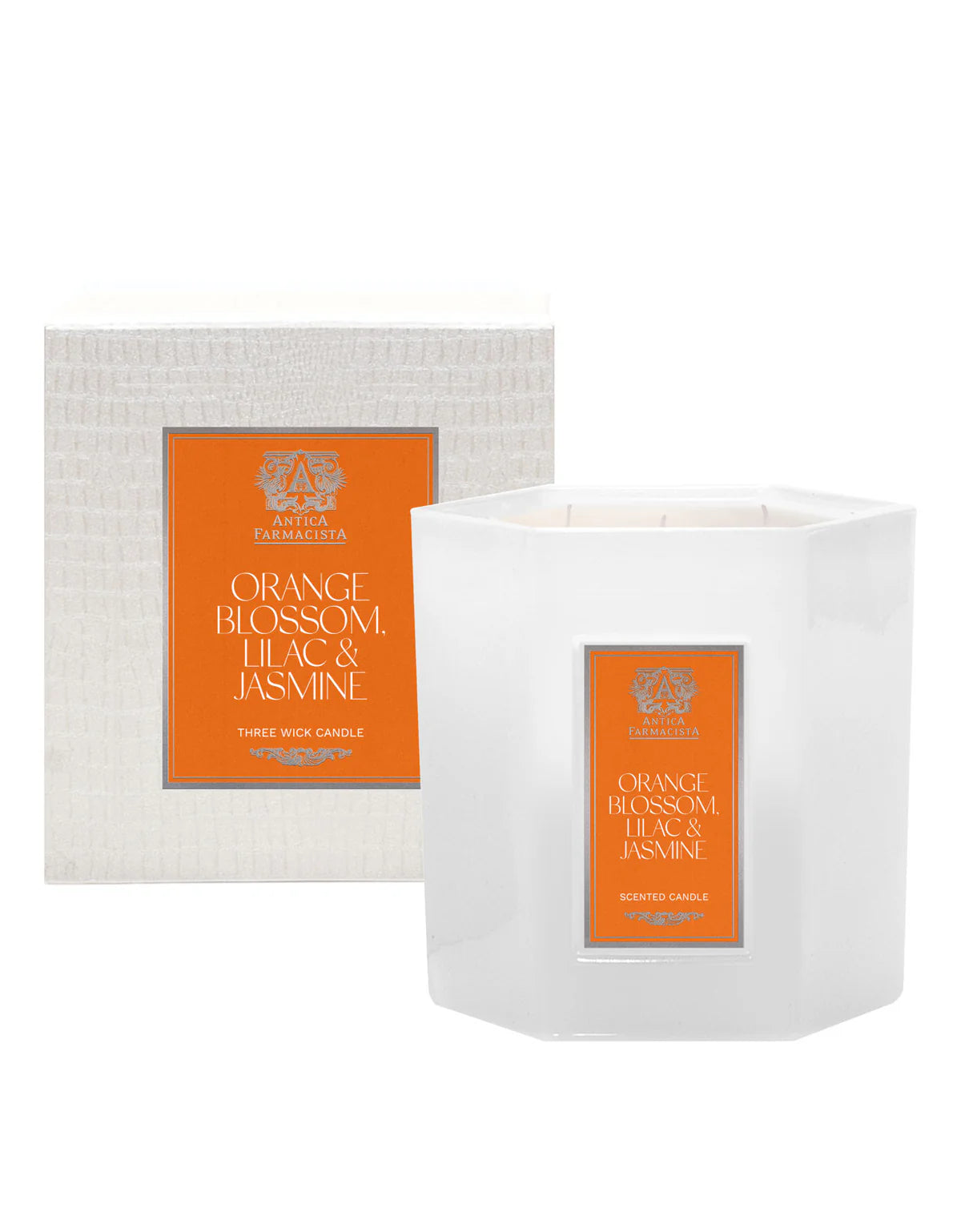 Antica Farmacista - Orange Blossom, Lilac & Jasmine Three-Wick Candle