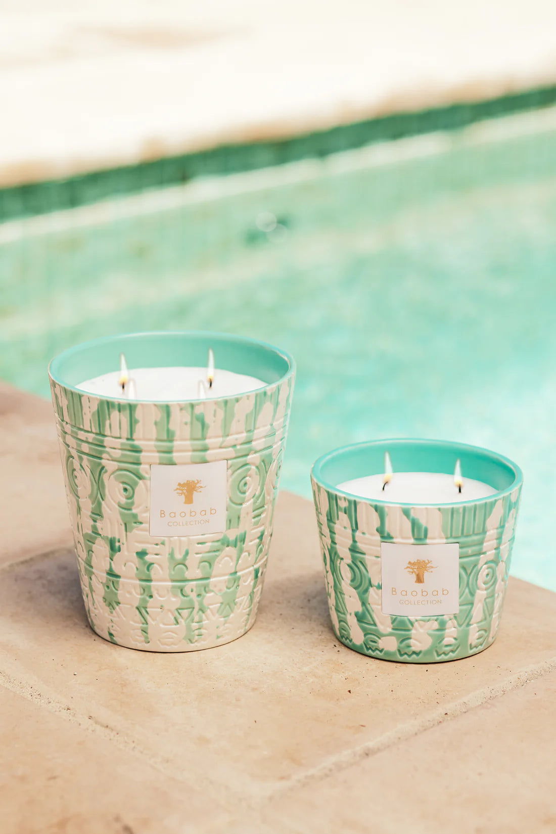 Baobab Collection - Candle Ancient Mark Utopia - Peppermint - Geranium- Driftwood