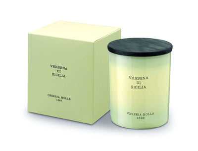 Cereria Molla - Verbena di Sicilia Ivory Premium Candle - 8 oz / 230 g - Tarvos Boutique