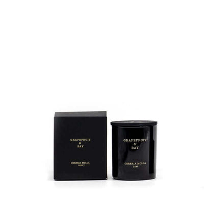 Cereria Molla - Grapefruit & Bay Black Premium Candle - 8 oz / 230 g - Tarvos Boutique